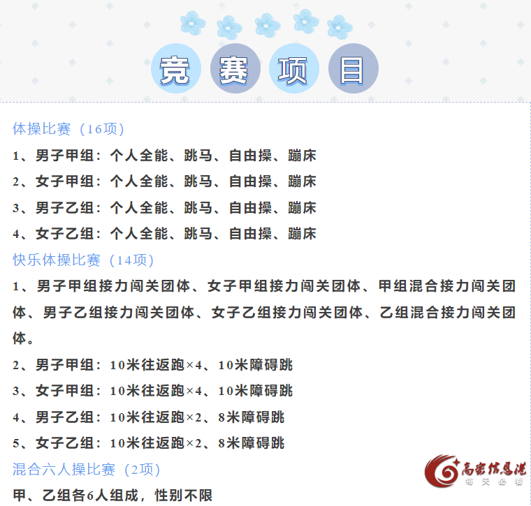 2025年潍坊市快乐体操锦标赛7月4日在高密开赛